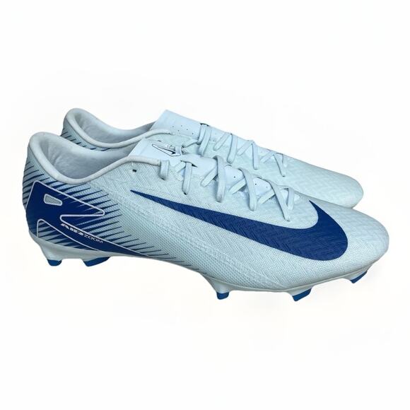 Nike Zoom Mercurial Vapor 16 Academy Size 12 Fg/Mg Glacier Blue-Orbit FQ8374-400 - Picture 1 of 8